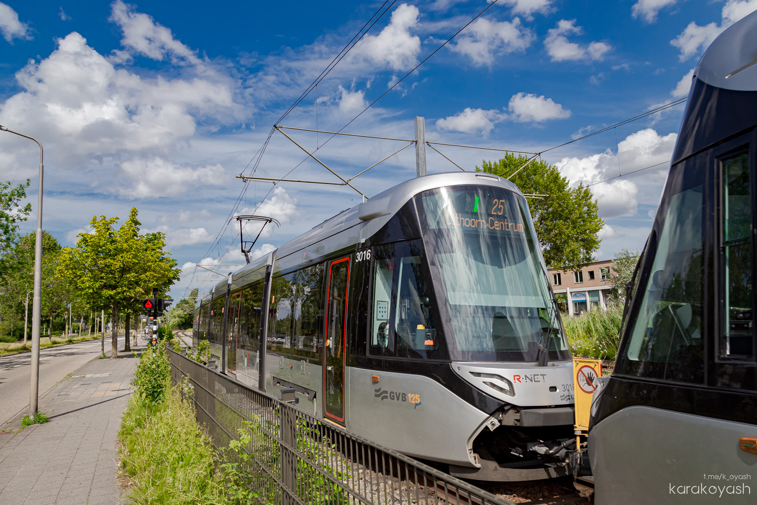Амстердам, CAF Urbos 100 № 3016