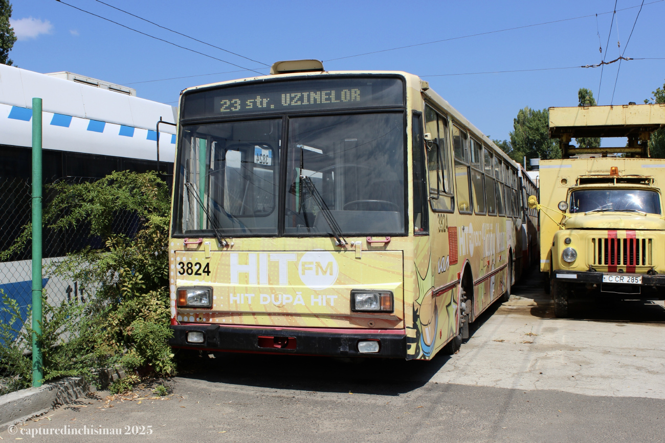 Кишинёв, Škoda 14TrDT/6M № 3824