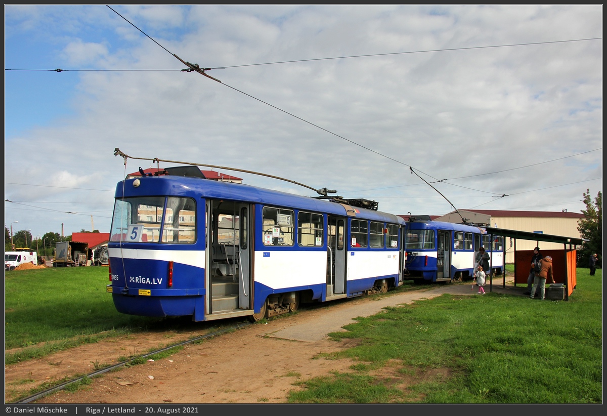 Рига, Tatra T3A № 30035
