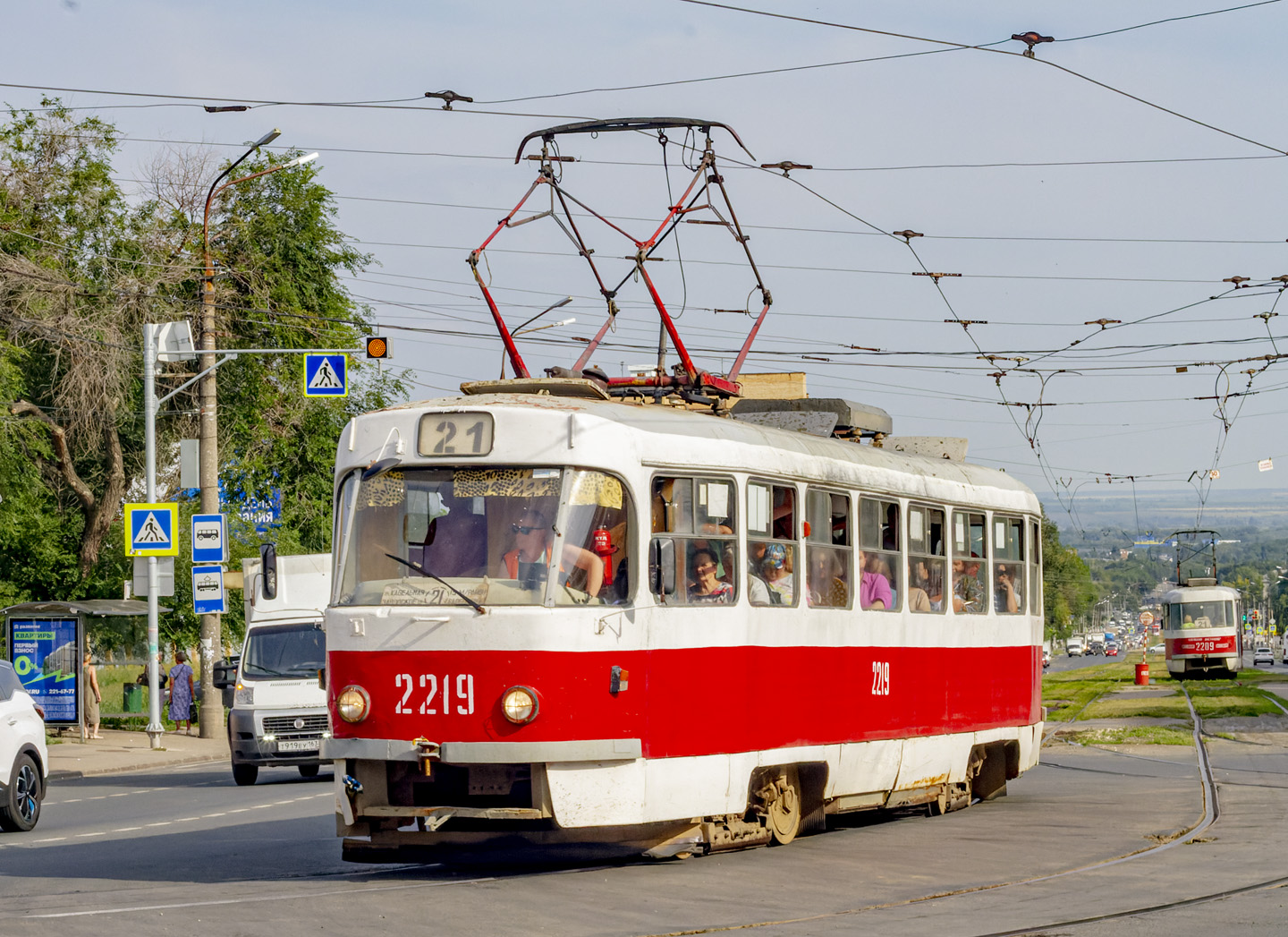 Самара, Tatra T3E № 2219