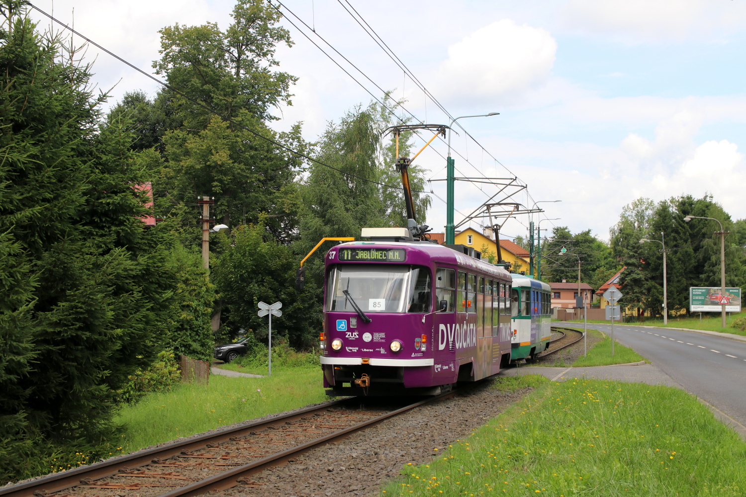 Либерец ― Яблонец-над-Нисой, Tatra T3R.PLF № 37