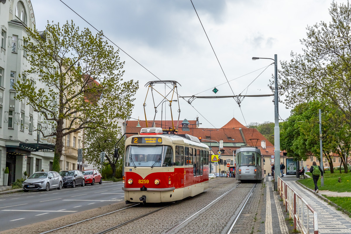 Прага, Tatra T3R.PLF № 8259