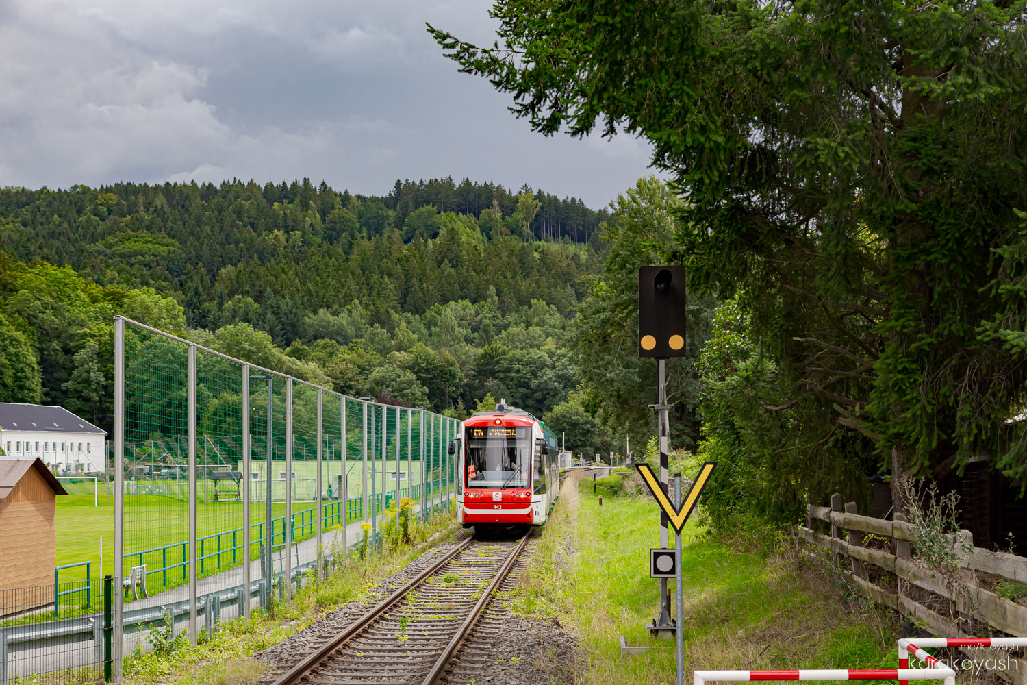 Хемниц, Vossloh Citylink № 442; Хемниц — Трамвайно-железнодорожная система «Хемницер Модель»