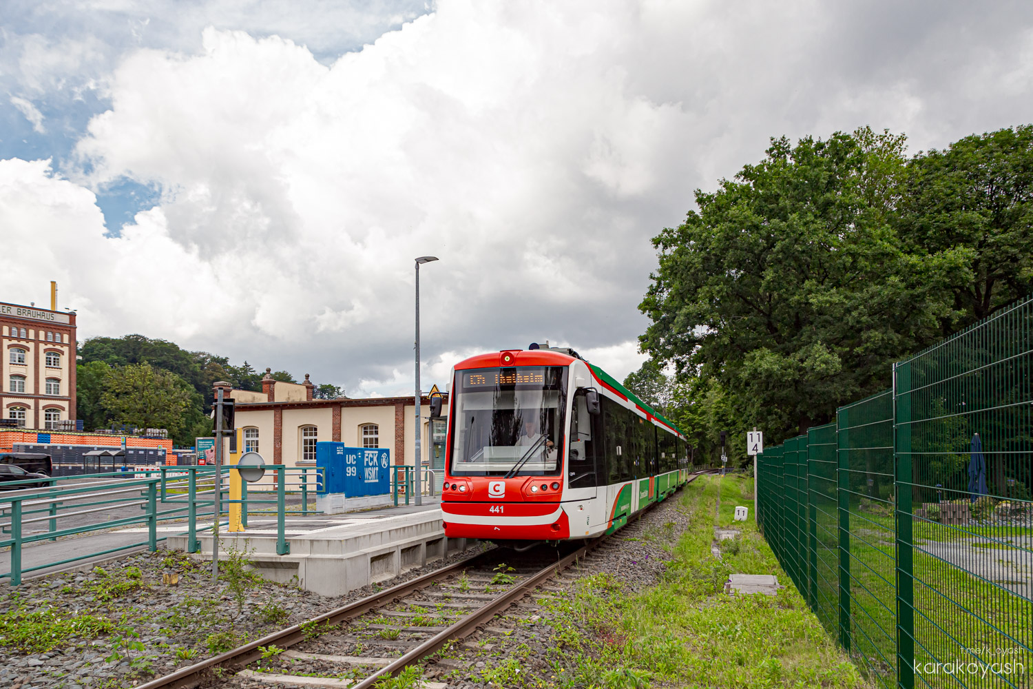 Хемниц, Vossloh Citylink № 441; Хемниц — Трамвайно-железнодорожная система «Хемницер Модель»