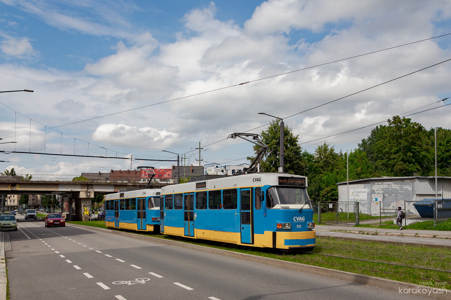 Chemnitz, Tatra T3DM č. 515