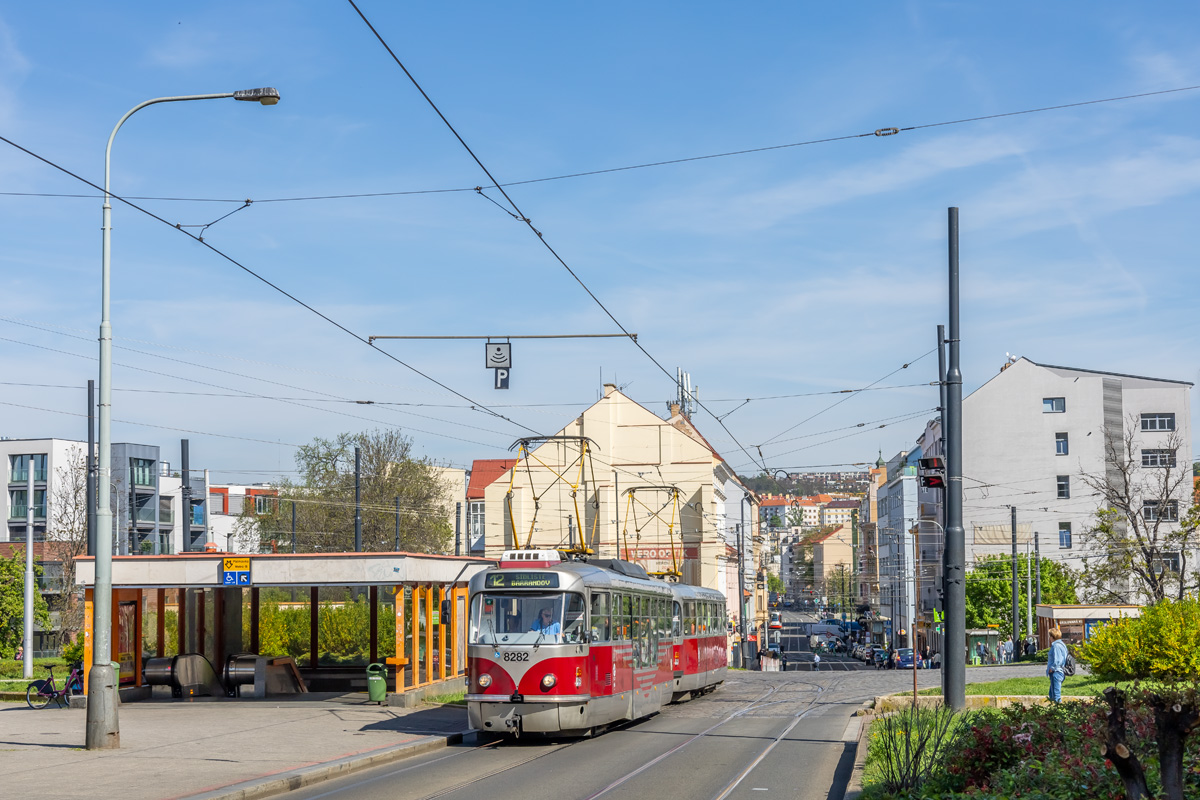 Прага, Tatra T3R.PLF № 8282