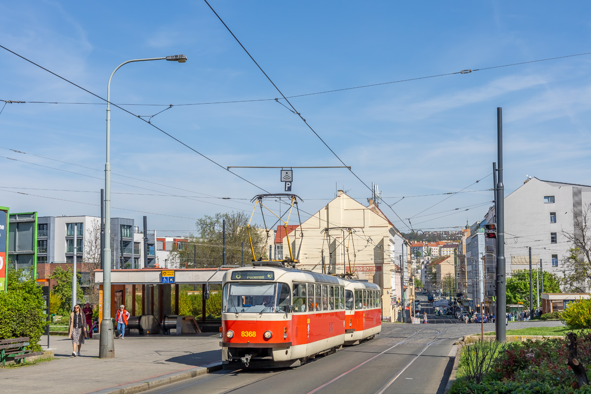 Прага, Tatra T3R.P № 8368