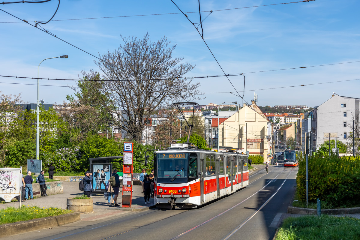 Прага, Tatra KT8D5R.N2P № 9103