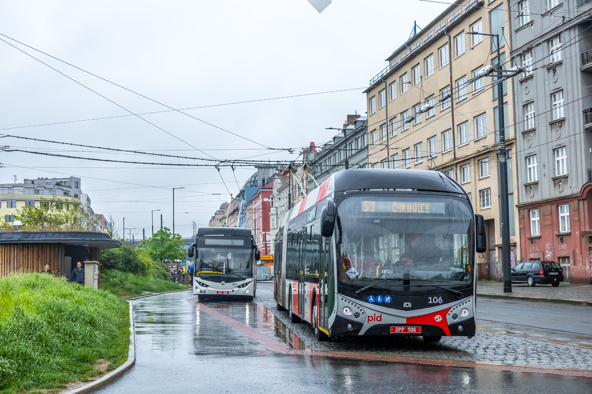 Prague, SOR TNS 18 (Cegelec) # 106 Prague, SOR TNS 18 (Cegelec) # 106