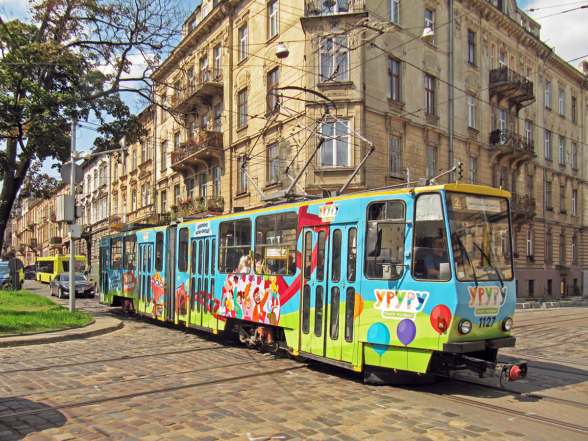 利沃夫, Tatra KT4SU # 1127
