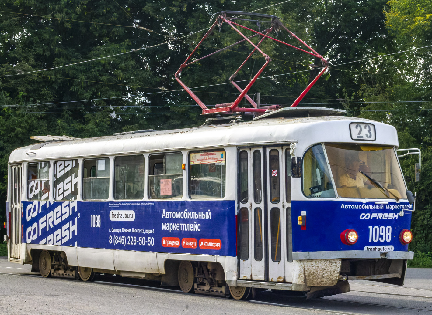Samara, Tatra T3SU (2-door) № 1098