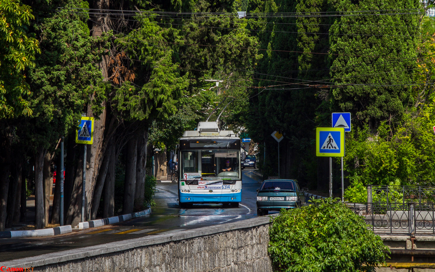 Krymski trolejbus — Trolleybus lines