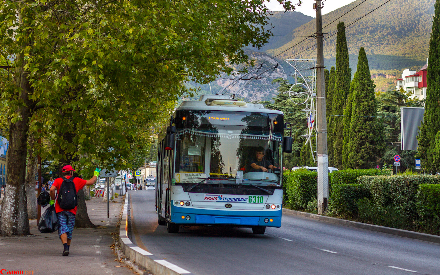 Крымский троллейбус, Богдан Т60111 № 6310