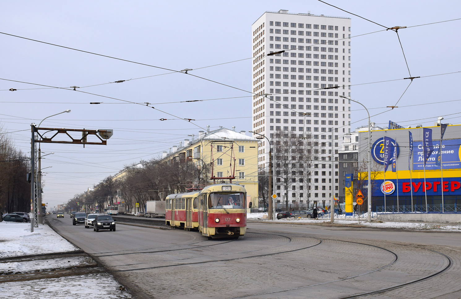 Екатеринбург, Tatra T3SU № 177