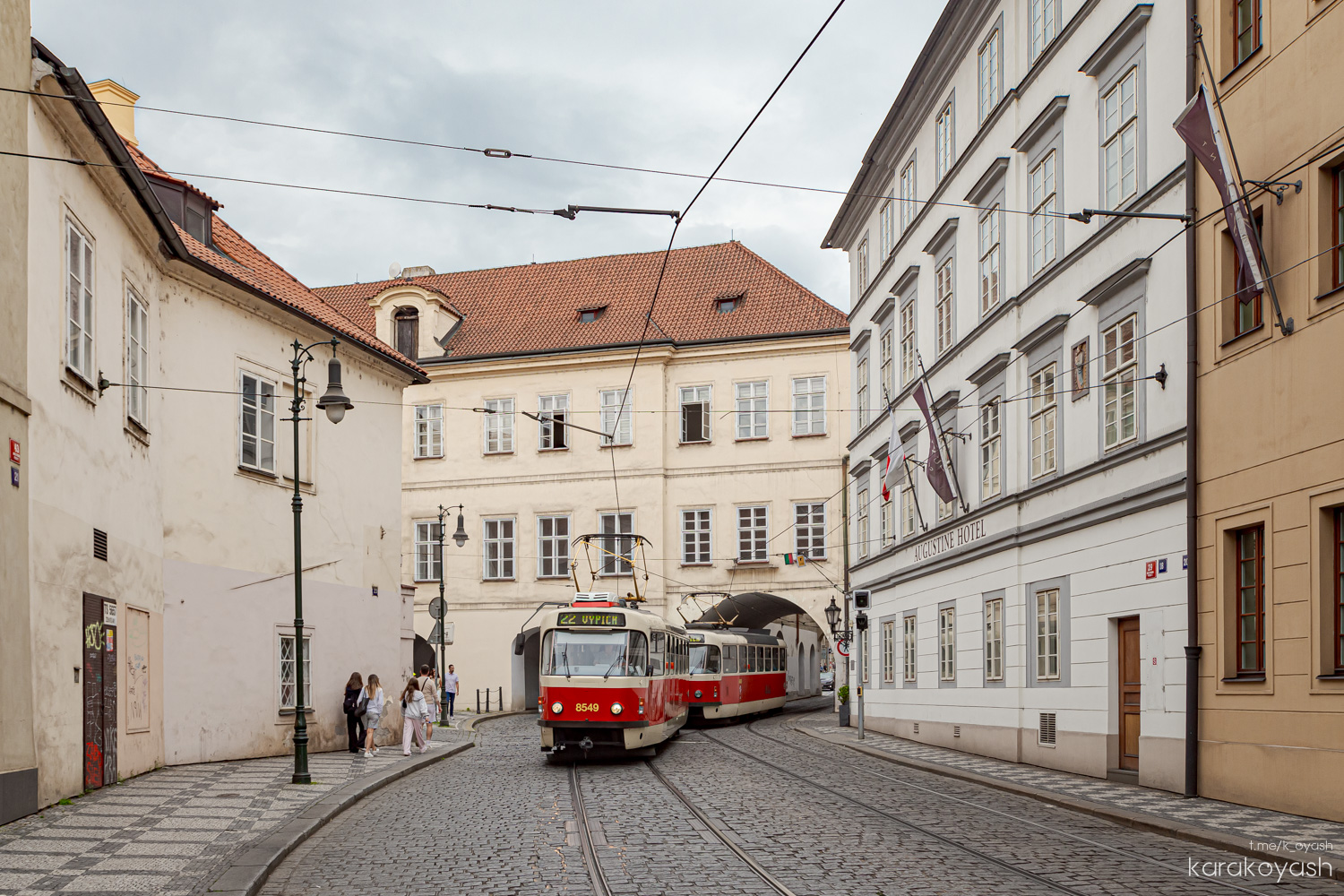 Прага, Tatra T3R.P № 8549