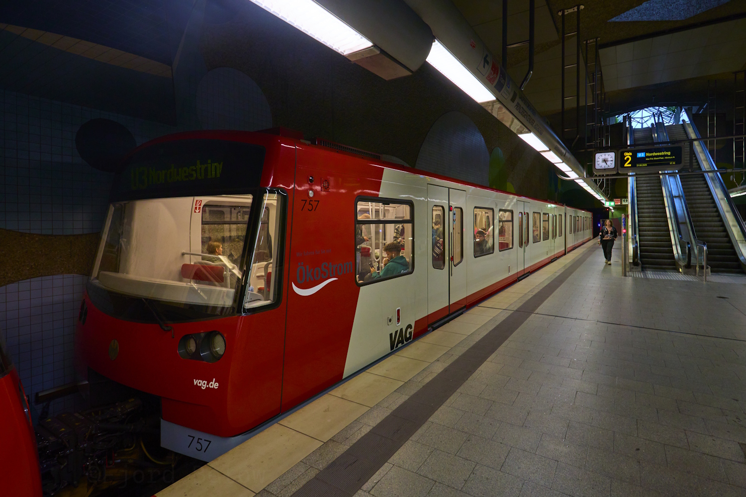 Nuremberg, VAG-Baureihe DT3 № 757