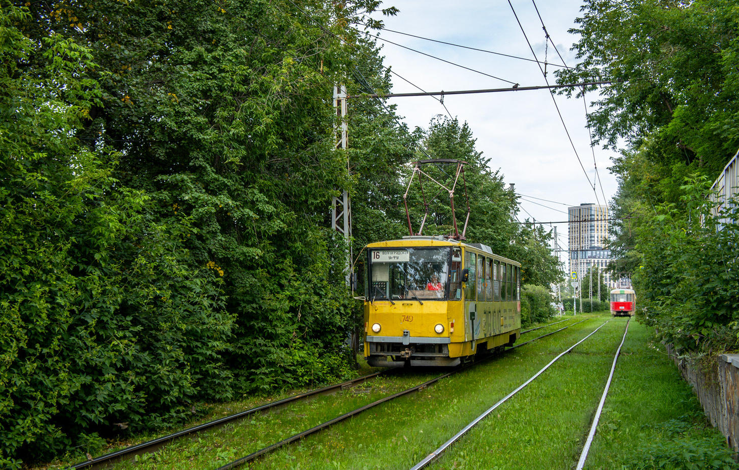 Екатеринбург, Tatra T6B5SU № 749
