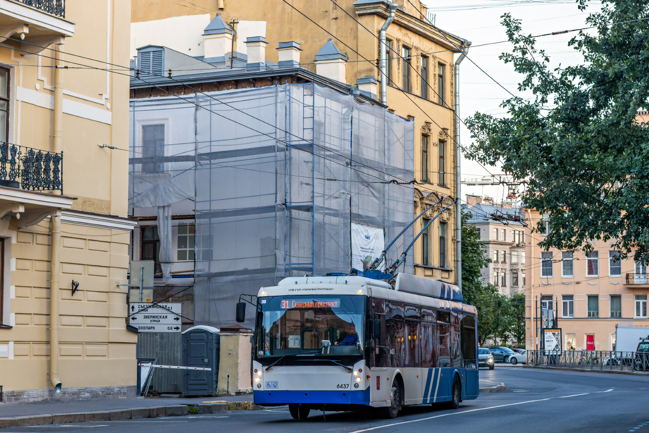 Санкт-Петербург, Тролза-5265.00 «Мегаполис» № 6437