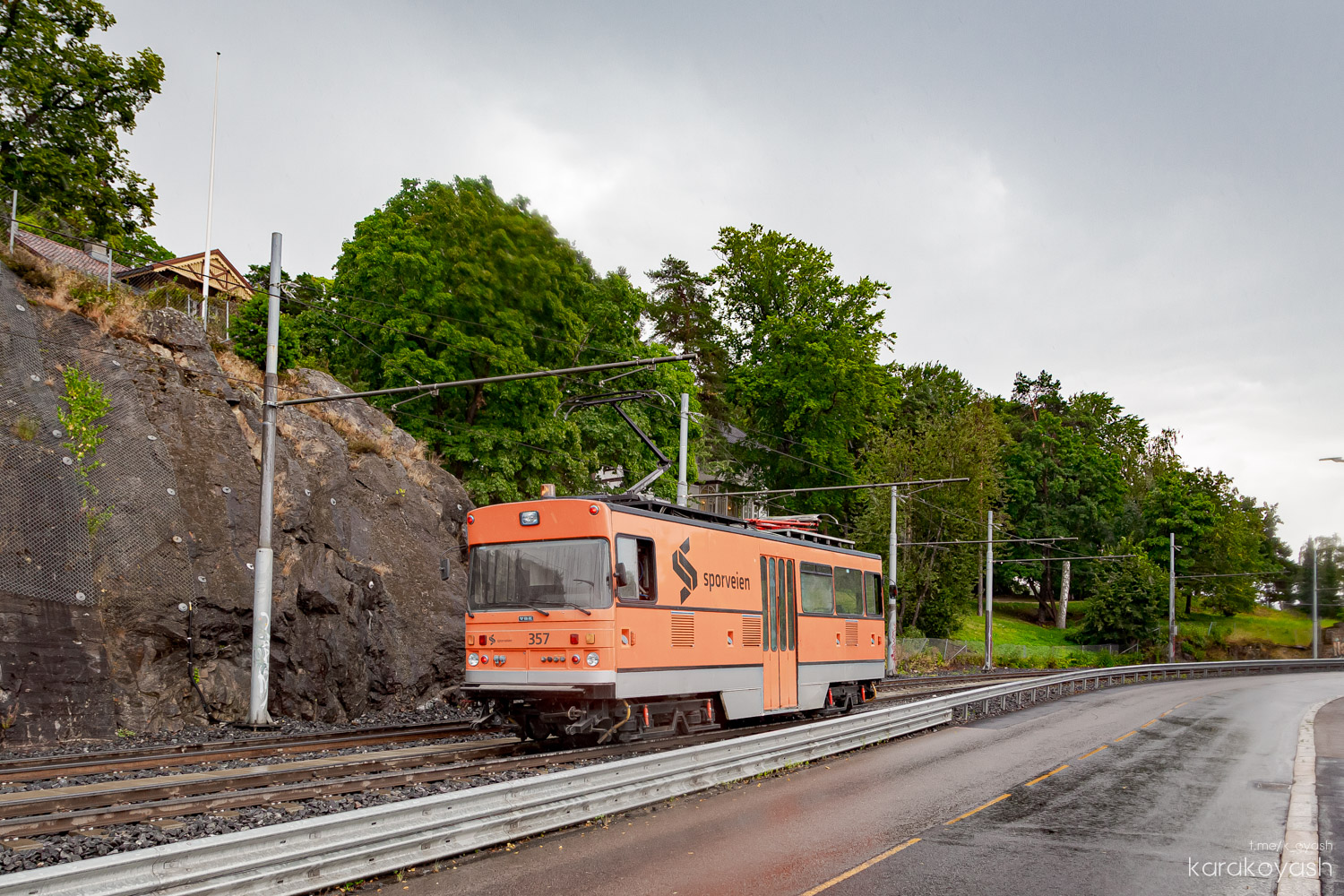 Осло, VBK/Hägglund/Holec/AEG A87 № 357