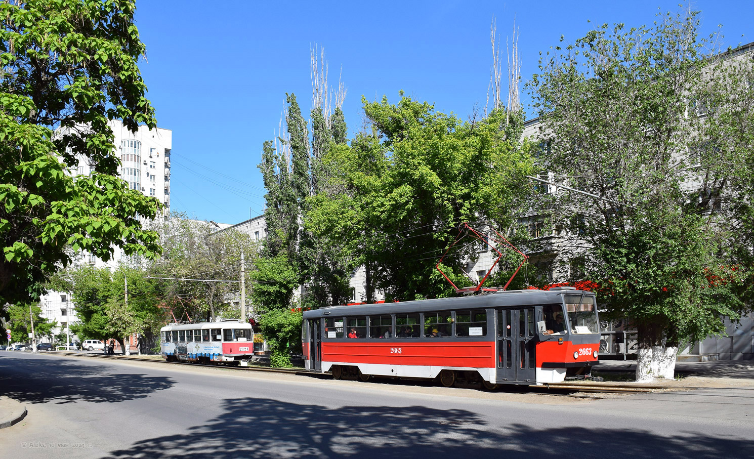 Volgograd, Tatra T3SU mod. VZSM č. 2663 Volgograd, Tatra T3SU mod. VZSM č. 2663