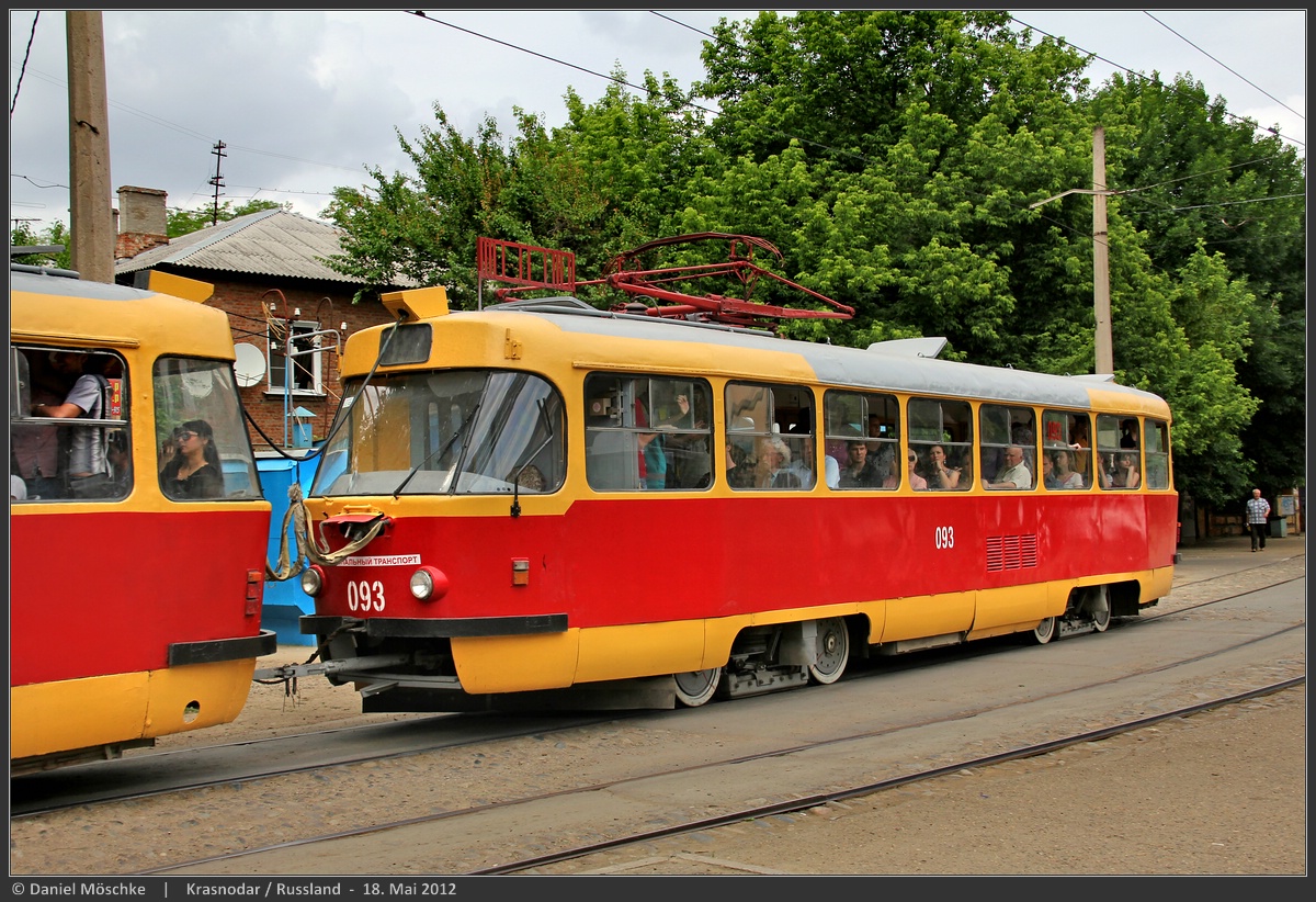 Krasnodar, Tatra T3SU Nr. 093