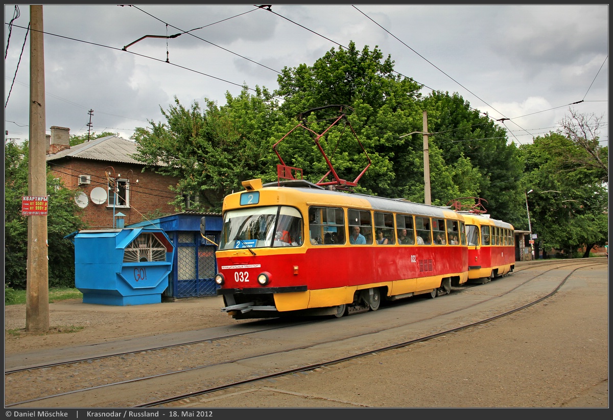 Krasnodar, Tatra T3SU č. 032