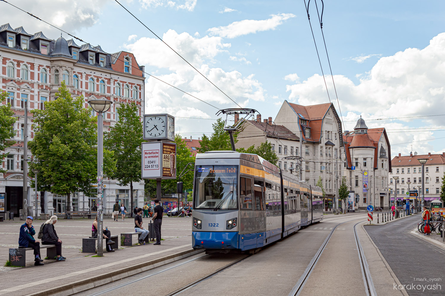 Лейпциг, Leoliner Fahrzeug-Bau Leipzig NGTW6L № 1322