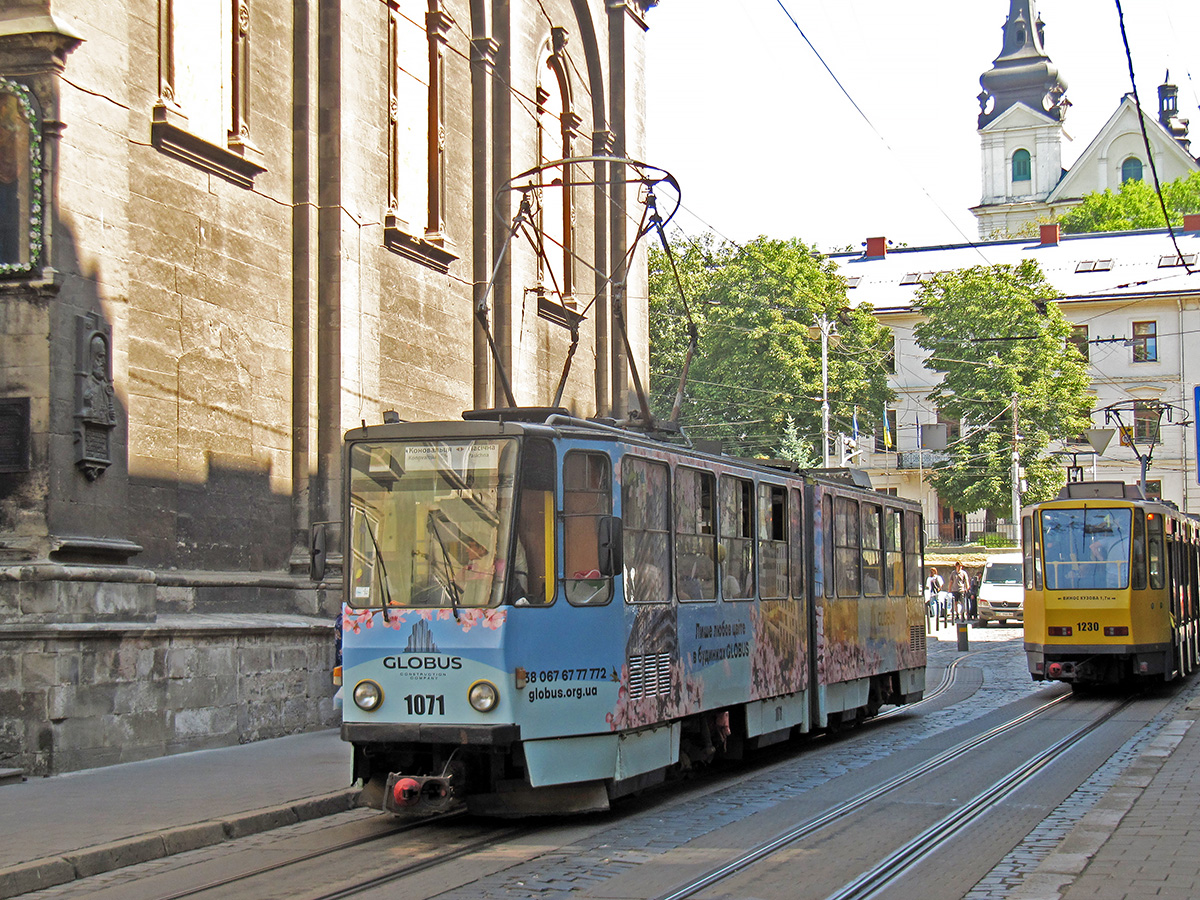 Львов, Tatra KT4SU № 1071