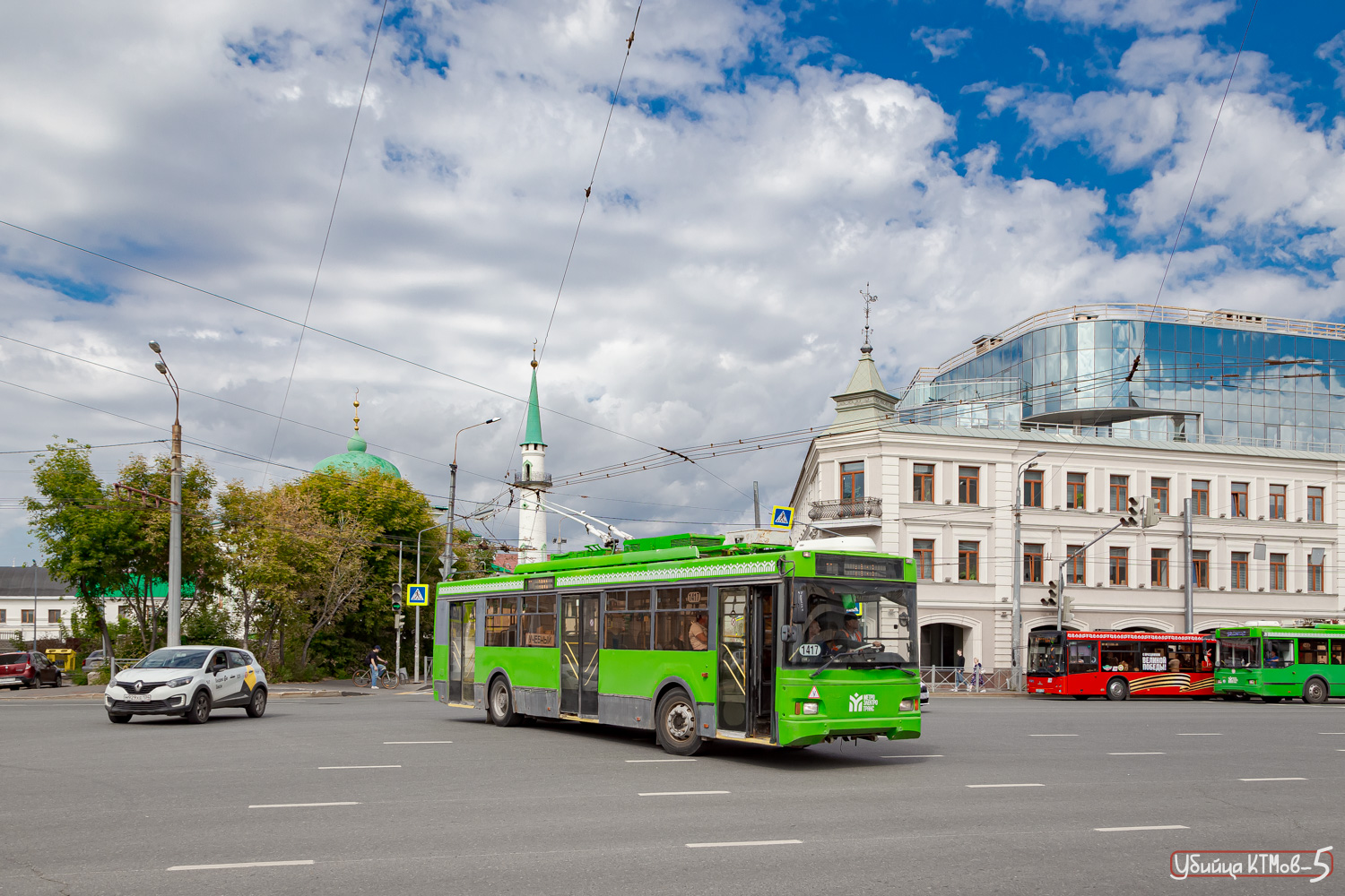 Казань, Тролза-5275.03 «Оптима» № 1417