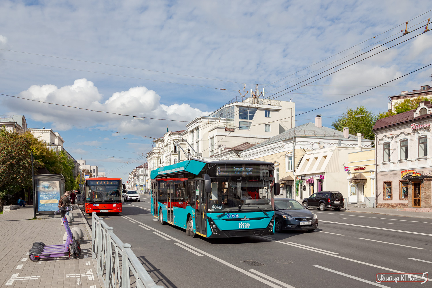 Казань, МАЗ-303Т22 № 2027