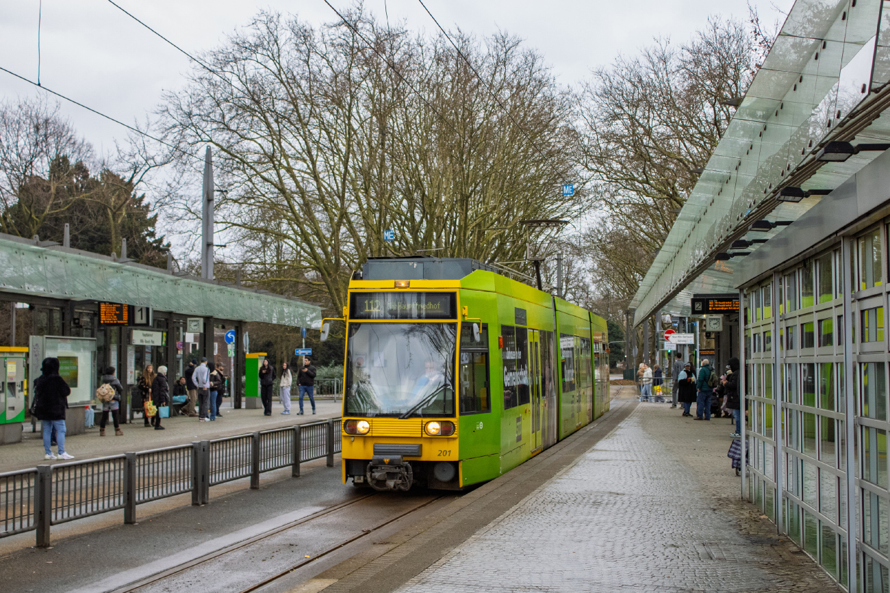 Essen – Mülheim an der Ruhr, Duewag MGT6D Nr. 201