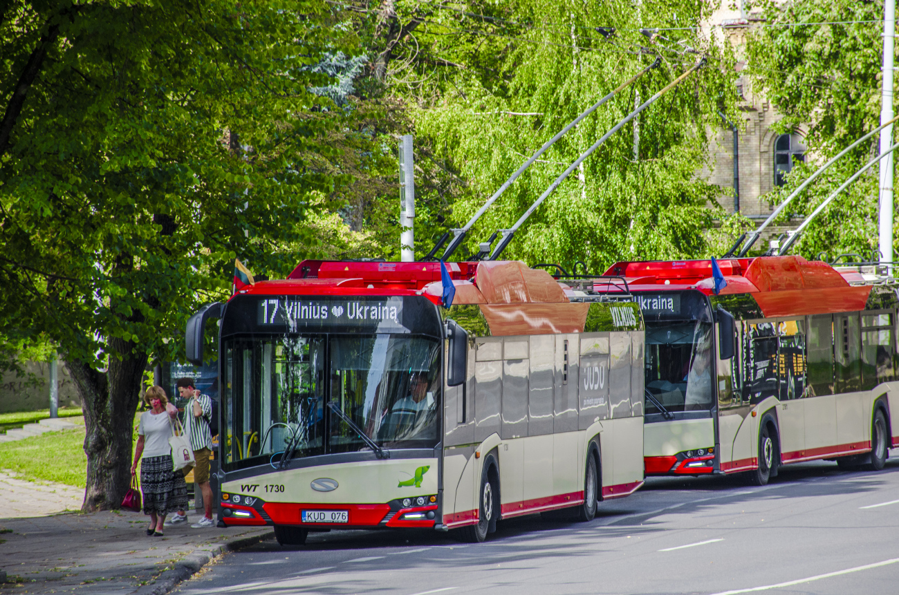 Вильнюс, Solaris Trollino IV 12 Škoda № 1730