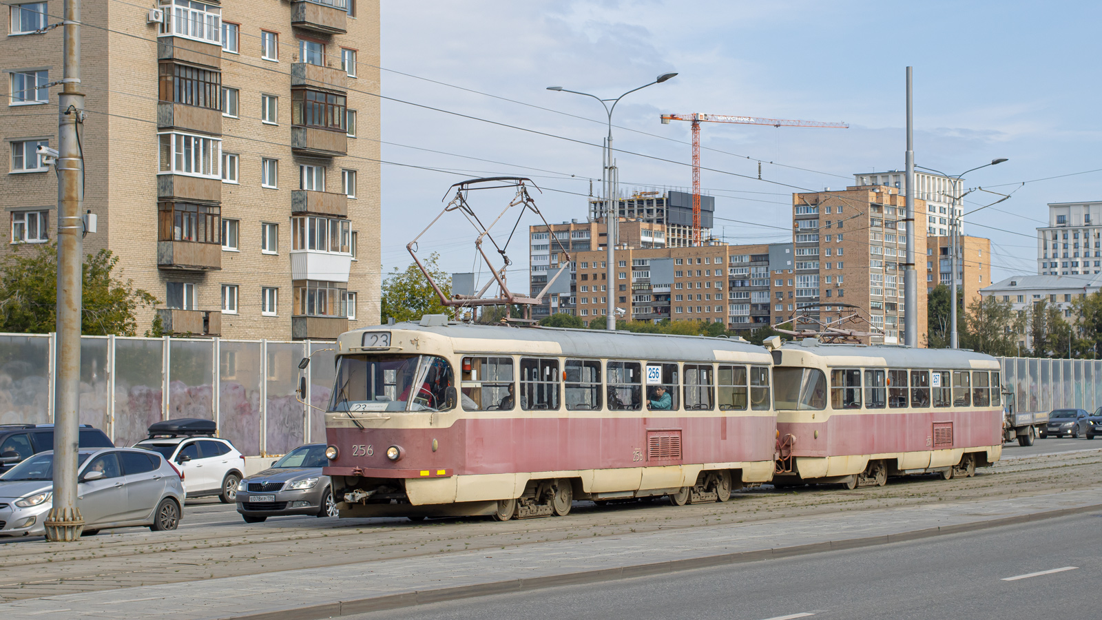 Екатеринбург, Tatra T3SU № 256