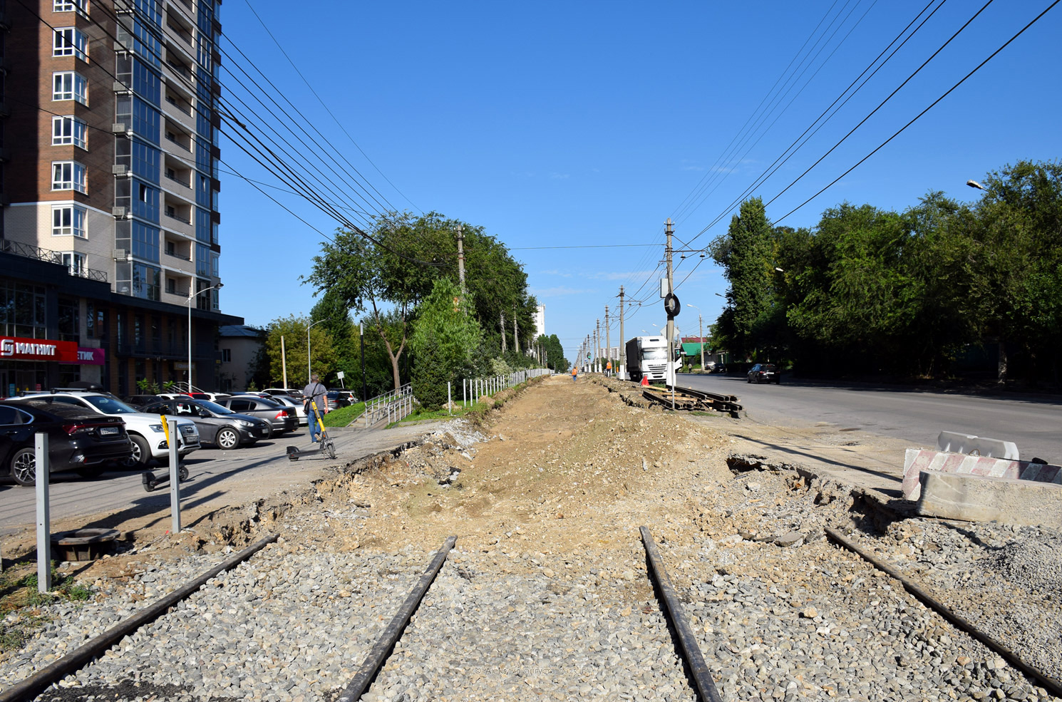 Volgograd — Reconstructions; Volgograd — Tram lines: [2] Second depot — West