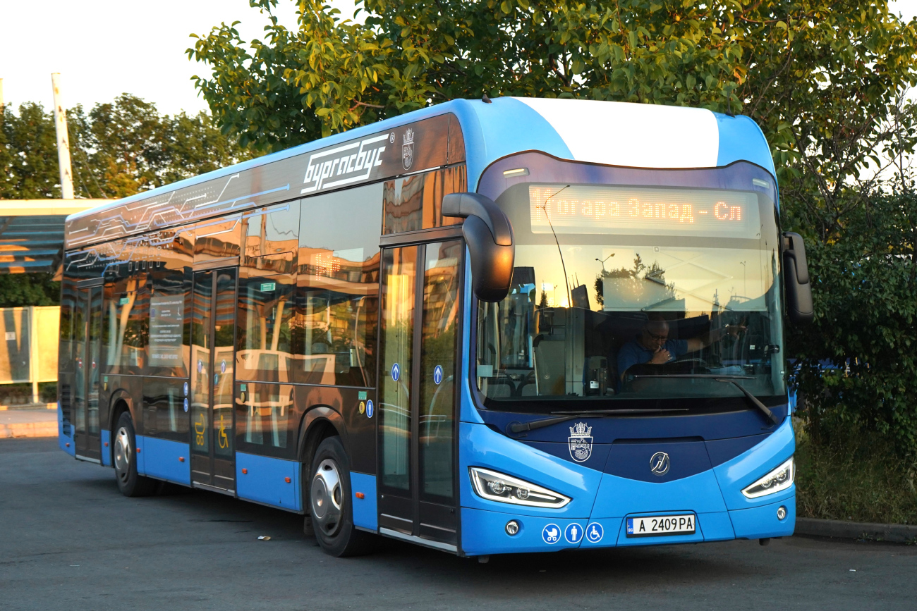 Бургас, Irizar ie bus 12 NG № A 2409 PA