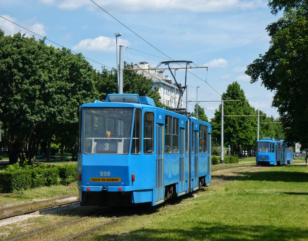 Загреб, Tatra KT4YU № 338