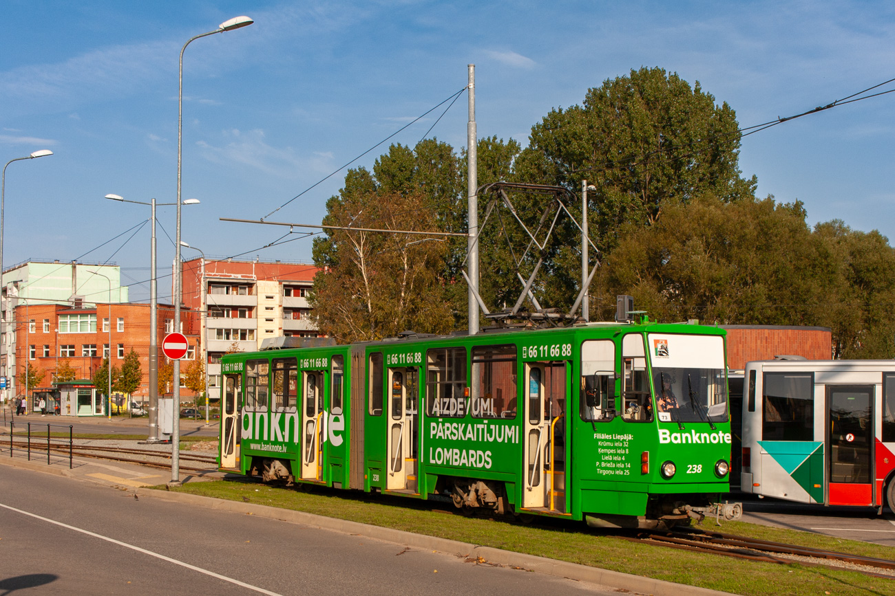 Лиепая, Tatra KT4D № 238