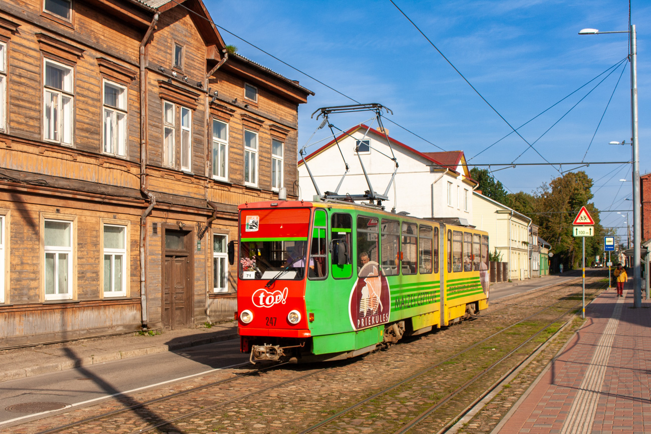 Лиепая, Tatra KT4D № 247