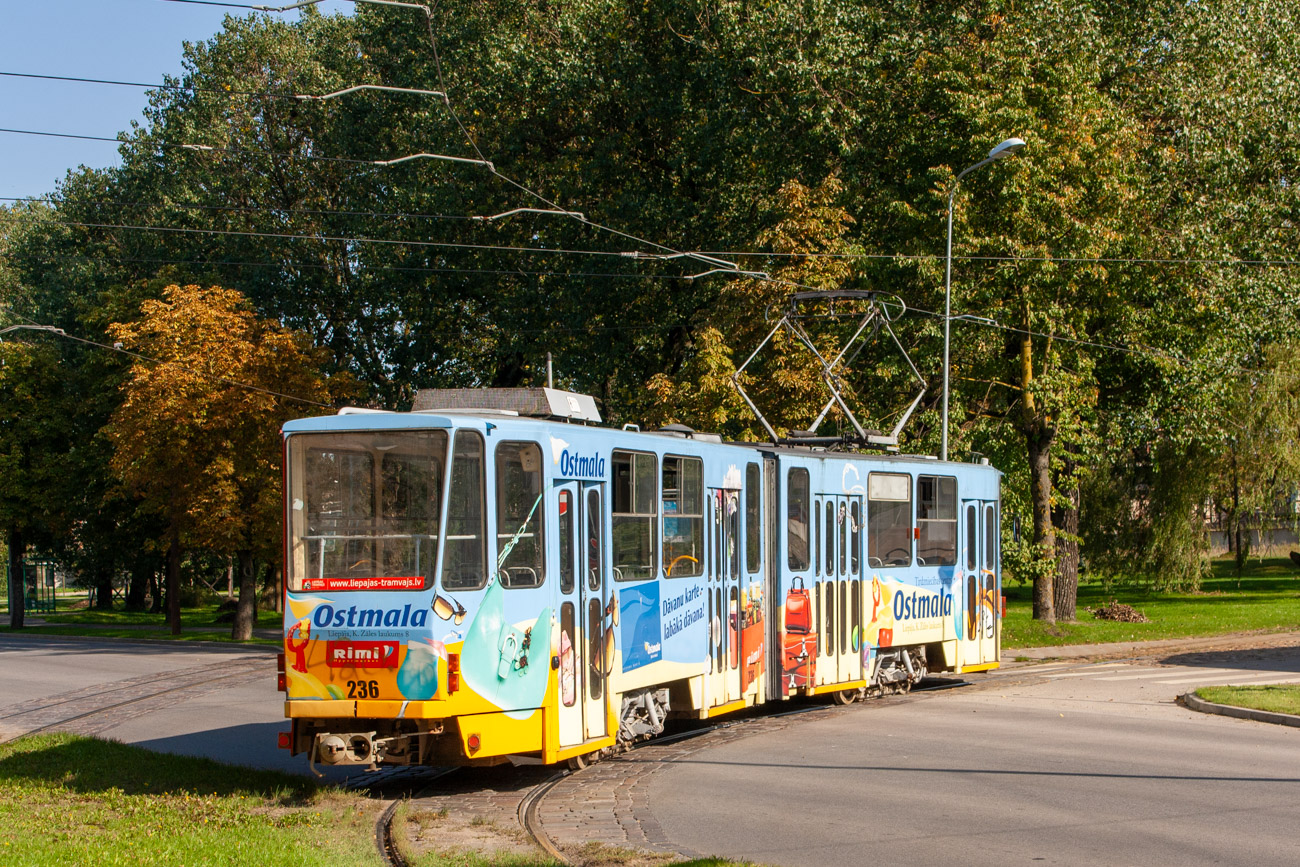Лиепая, Tatra KT4D № 236