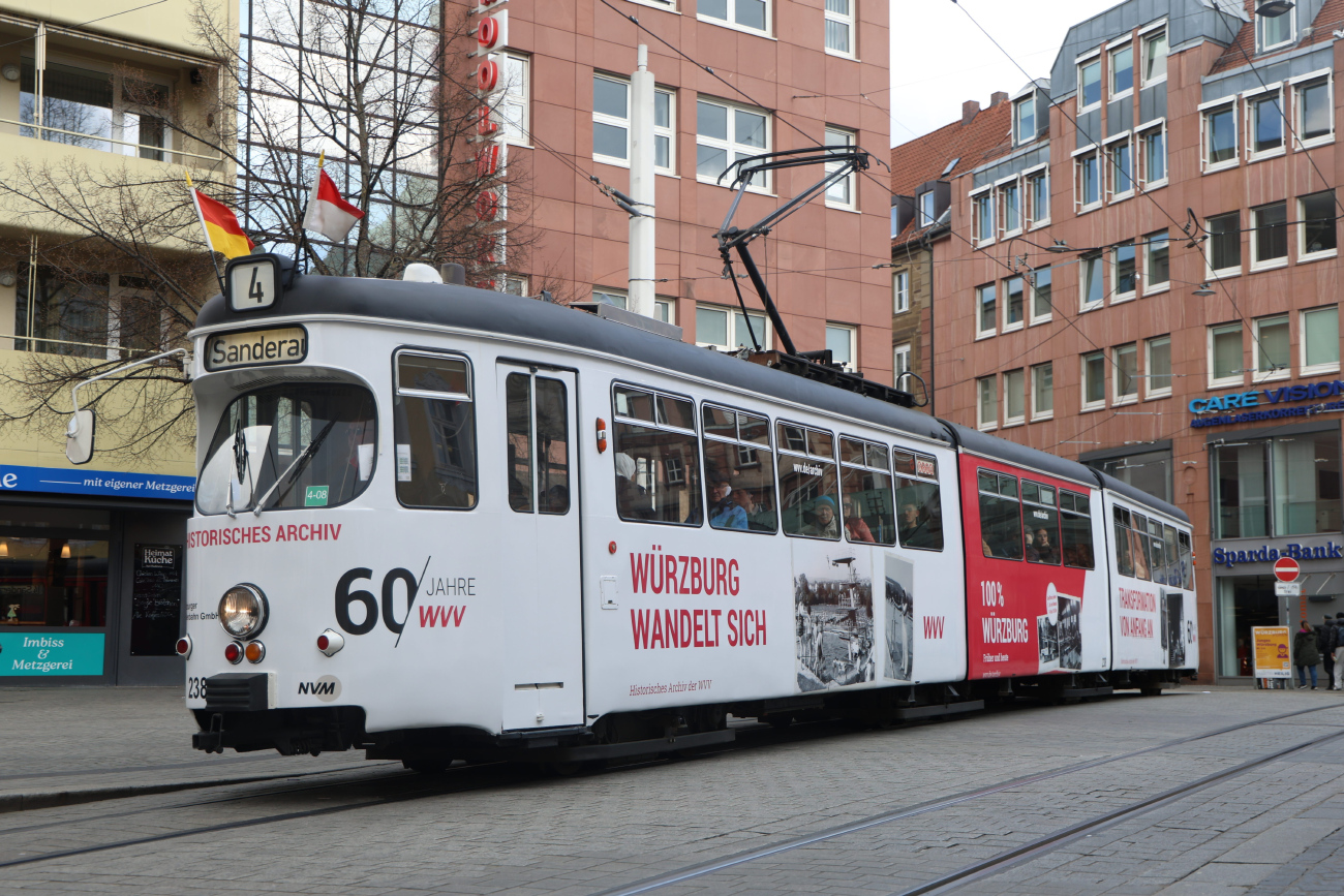 Вюрцбург, Duewag GT8 № 238