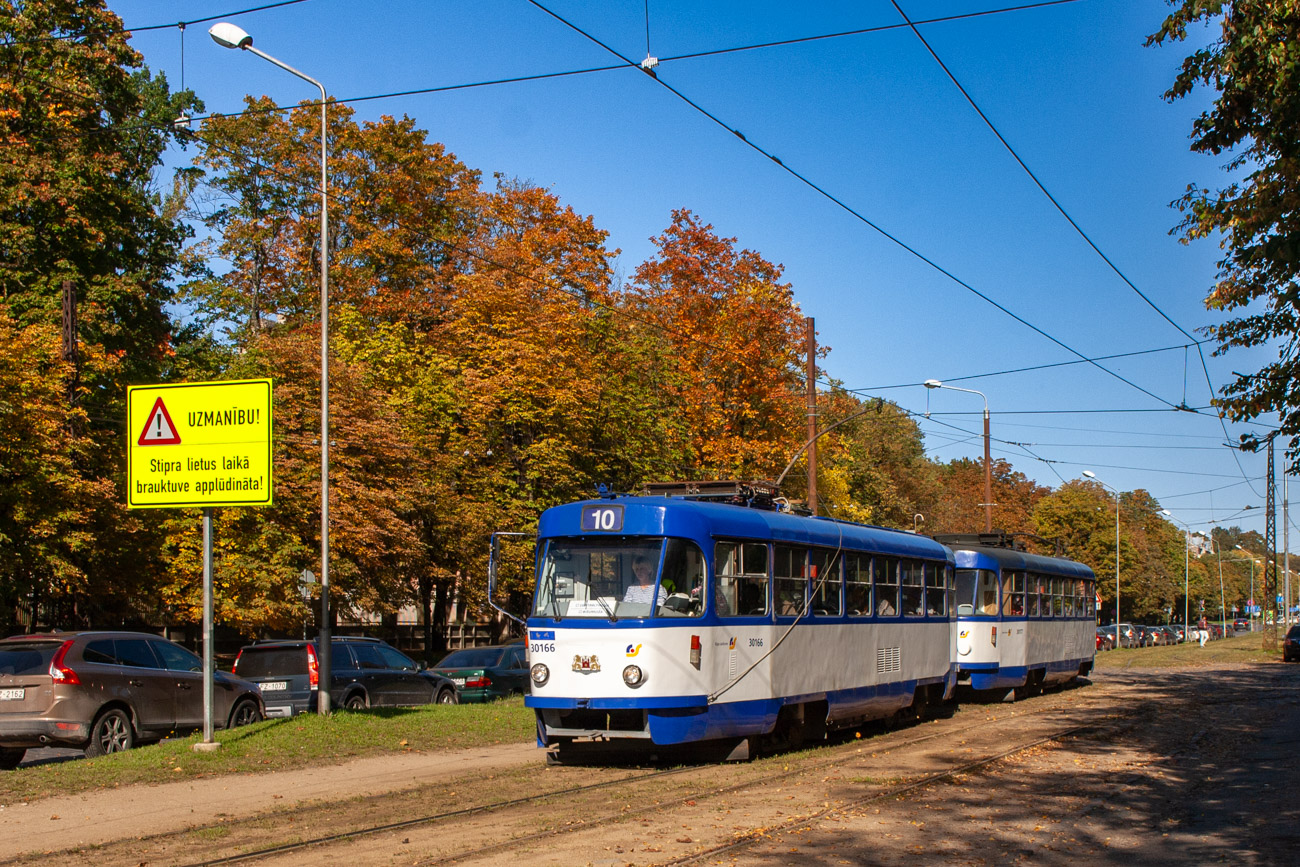 Рига, Tatra T3A № 30166