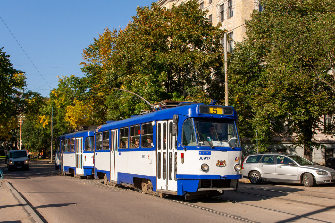 Рига, Tatra T3A № 30917