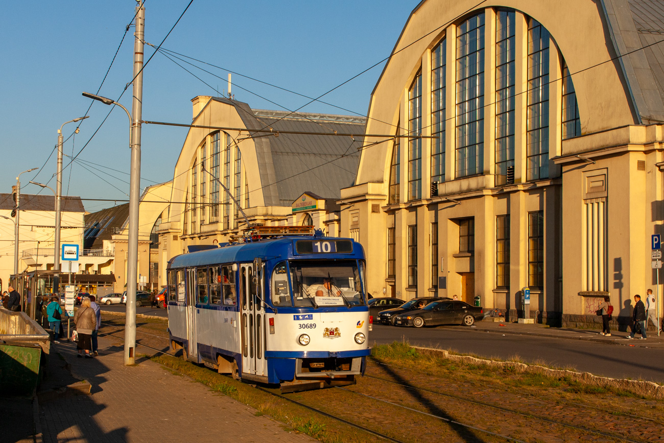Рига, Tatra T3A № 30689