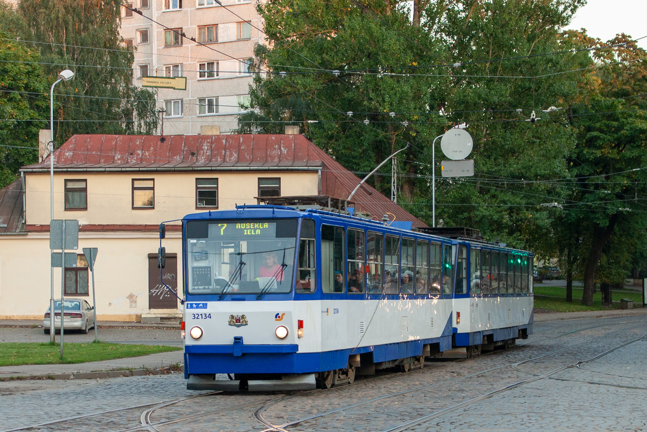 Рига, Tatra T6B5SU № 32134