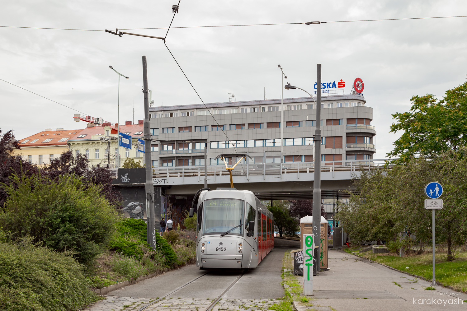 Прага, Škoda 14T Elektra № 9152
