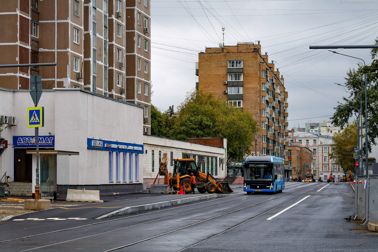 Moscova — Rebuild of the tram line along Trifonovskaya Street & Gilyarovskogo Street to Rijskaya Square; Moscova — Stops, platforms, waiting pavilions at stops; Moscova — Tram lines: North-Western Administrative District