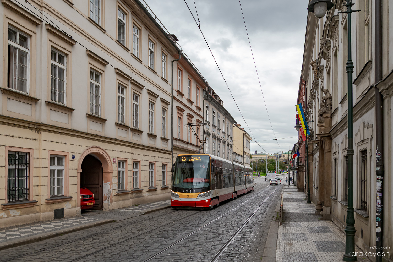 Прага, Škoda 15T4 ForCity Alfa Praha № 9354