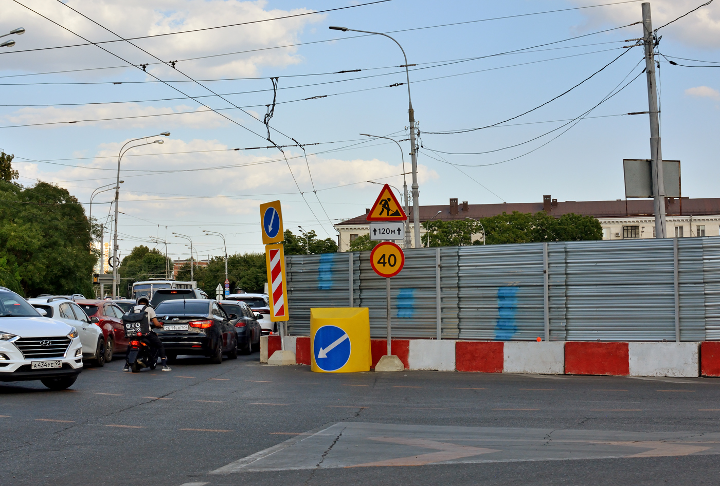 Краснодар — Ремонты троллейбусных линий