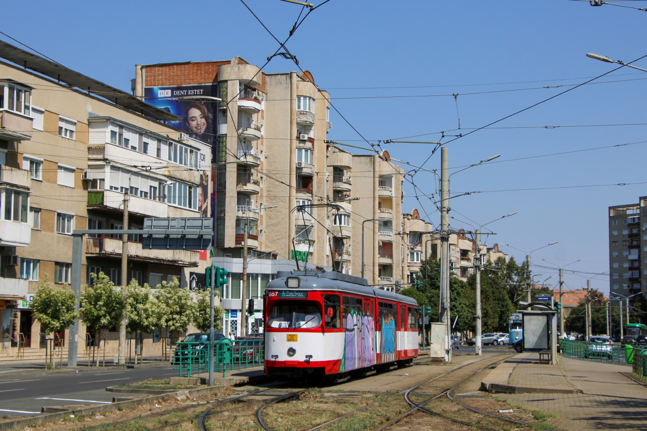 Арад, Duewag GT8 № 1857