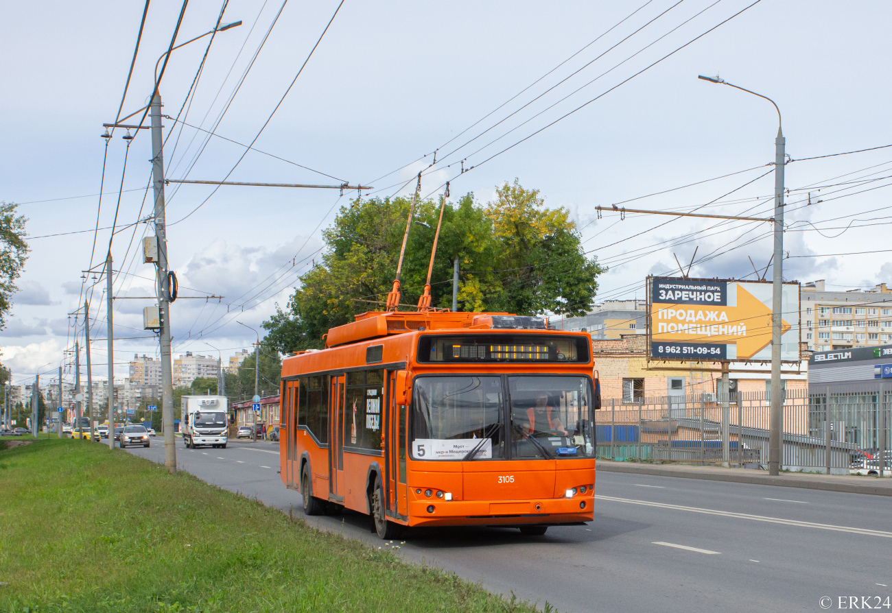 Нижний Новгород, СВАРЗ-МАЗ-6235.00 № 3105 Нижний Новгород, СВАРЗ-МАЗ-6235.00 № 3105